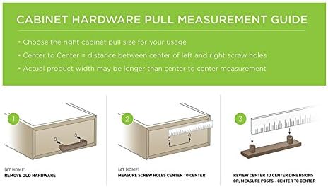 Franklin Brass (10-Pack) – Satin Nickel Cabinet Handles, 5-1/16 Inch Hole Center, Pulls for Drawers, Kitchen Cabinet Door, Dressers | Lombard