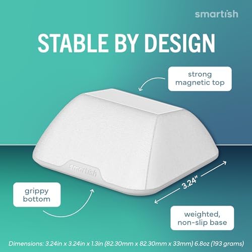 Smartish Magnetic Cord Holder, Cable Wrangler, Nightstand & Desk Organizer