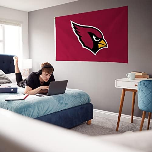 NFL Rico Industries Standard 3' x 5' Banner Flag Single Sided - Indoor or Outdoor - Home Décor