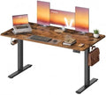 VASAGLE Electric Standing Desk, Height Adjustable, 55.1 x 27.6 Inches