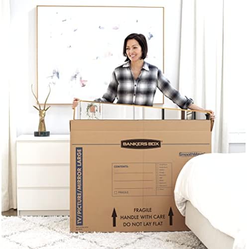 Bankers Box 4-Pack Large TV/Picture/Mirror Moving Boxes