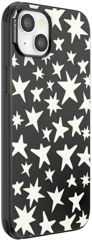 PopSockets iPhone 14 Phone Case with MagSafe- Starstruck | Magnetic, Wireless Charging, Camera & Drop Protection, Electronic Accessories, For iPad/Kindle/iPhone/Android
