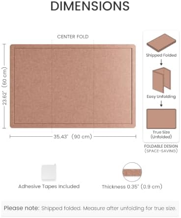 Fluxynara 35.4" x 23.6" Bulletin Board, Boho