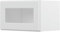 Furinno Shaker Wall Kitchen Cabinet, Glass Not Included, 1-Door, White | 12 D x 21 W x 12 H, Adjustable Hinges, Soft-Close Shaker-Style Door, Ready to Assemble, Plywood, for Pantry, Dining Room