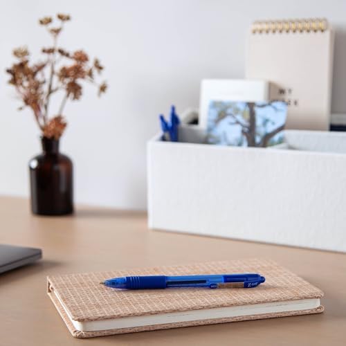 Zebra Pen Z-Grip Retractable Ballpoint Pen, Blue Ink, 1.0mm, 24 Bulk-Pack