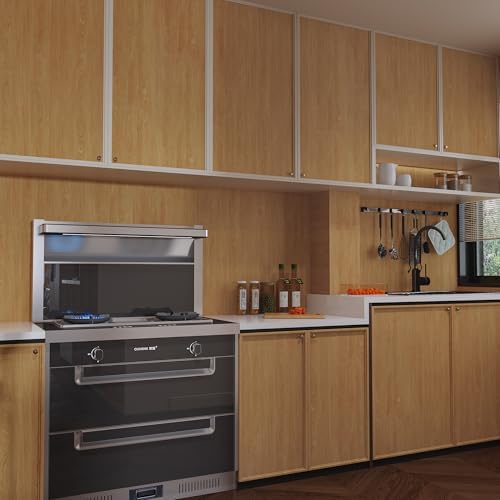 Natural Walnut Wood Contact Paper for Countertops Waterproof Wood Wallpaper
