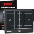 Velocity - Men's Lacrosse LCD Coaching Board - Black