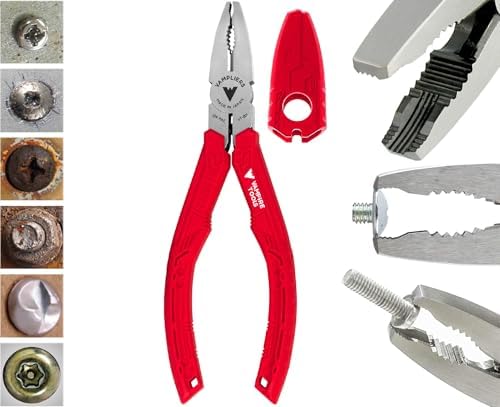 VAMPLIERS 6.25" Stripped Screw Extractor Combination Pliers