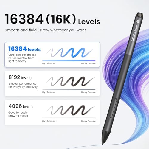 DIGIDRAW TW410 Wireless Drawing Tablet, 6x4 Inch Bluetooth Graphics