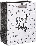 Papyrus 9" Medium Gift Bag (Sweet Baby) for Baby Shower, Baby Sprinkle, Baby's 1st Birthday and All Baby Occasions (1 Bag)