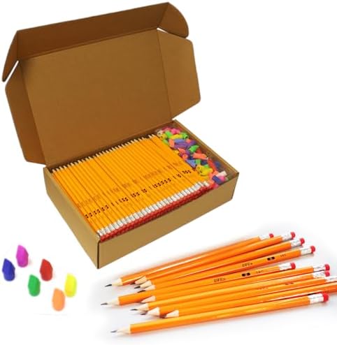 S & E TEACHER'S EDITION Pencils & Erasers Tops Set, 432Pcs