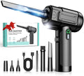 Compressed Air Duster, 130000RPM Rechargeable Electric Air Blower Cordless