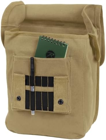 Rothco Canvas Map Case Shoulder Bag with Organizer Pocket