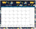 Blueline® Academic Monthly Desk Pad Calendar, 18 Months, July 2025 to December 2026, 22" x 17", Blossom Design (CA1716BD-26)