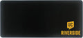 University of California - Riverside Classic Cloth Desk Mat, Durable Office Supplies, Non-Slip Base, Responsive Desk Pad with Smooth Cloth Surface, Black