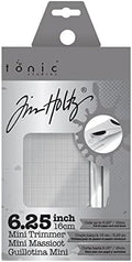 Tim Holtz Mini Paper Cutter - Small Portable Guillotine Paper Trimmer for Crafts, Photo Paper, and Card Making - 6.25 Inch Cutting Length with Ruler and Grid Lines