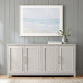 Martha Stewart Lily Pond Modular Storage TV Stand, Sharkey Gray