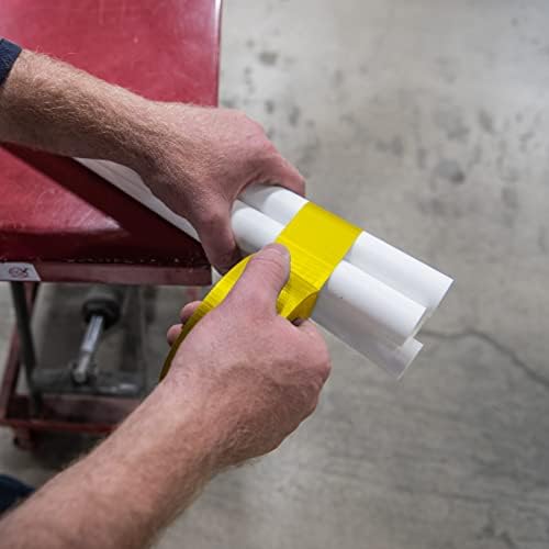 3M Multi-Purpose Duct Tape 3900, Yellow, Rubber Adhesive, 48 mm x 54.8 m