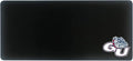 Gonzaga University Classic Cloth Desk Mat, Durable Office Supplies, Non-Slip Base, Responsive Desk Pad with Smooth Cloth Surface, Black