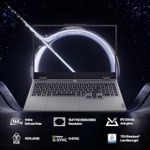 Lenovo LOQ Gaming Laptop, 15.6’’ FHD 144HZ Display, AMD Ryzen 7 250, NVIDIA GeForce RTX 5060, 32GB DDR5 RAM 2TB SSD, Backlit KB, WiFi 6, Win 11 Pro Bundled with Accessory