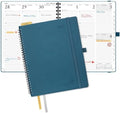 POPRUN 2027 Planner, 8.5'' x 10.5'', Weekly and Monthly Daily Calendar Book