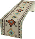 Aztec Southwest Table Runner,Ethnic Style Design Geometric Table Runners Dresser Scarves Table Setting Decor for Garden Farmhouse Wedding Party Holiday Dinner Home 13x90 Inch