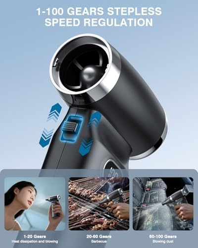 Compressed Air Duster Electric Blower Cordless Canned Air Substitute