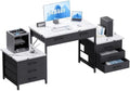 Pamray 63 Inch Computer Desk with 8 Drawers for Study Writing Work