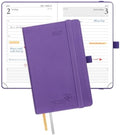 POPRUN 2027 Small Daily Planner One Page Per Day,Pocket Size Daily Calendar