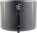 sE Electronics RF-X Reflexion Filter - Portable Microphone Isolation Shield for Recording Music, Podcasts & Voice-Overs - Four-Layer Acoustic Sound Shield for Home Recording Studio Equipment (Black)
