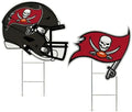 NFL Logo & Helmet 2 Pack Yard Sign Set