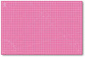 KC GLOBAL A1 (36"x24") Self-Healing Cutting Mat (Pink) - Sturdy, Reversible, Eco-Friendly, Non-Slip. Premium Desk Mat for Crafters, Quilters, and Hobbyist