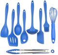 Chef Craft 9 Piece Silicone Kitchen Tool and Utensil Set, Blue