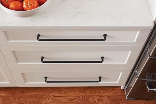 Amerock 12-5/8" Factor Matte Black Drawer Pull