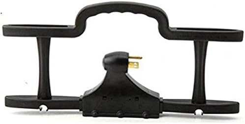 Woods Rack Cord Management System with Three Outlet Power Tap