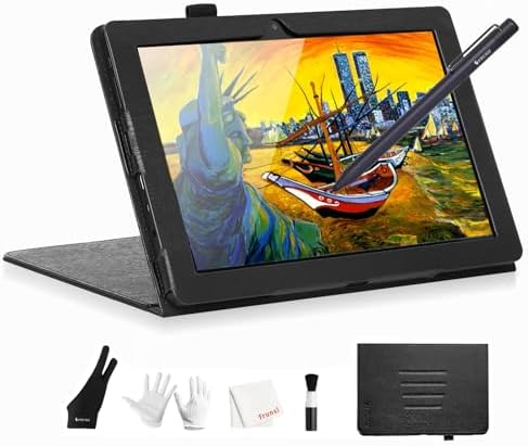 T8 Standalone Drawing Tablet with Screen,8 inch Screen, No Computer Needed,Stylus Pen,More Bonus,Drawing Apps Tutorials Pre-Installed,Best Gift for Beginner,Digital Artist,Designer
