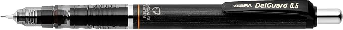 Zebra Pen DelGuard Mechanical Pencil Eraser Refill, White, 5-Pack