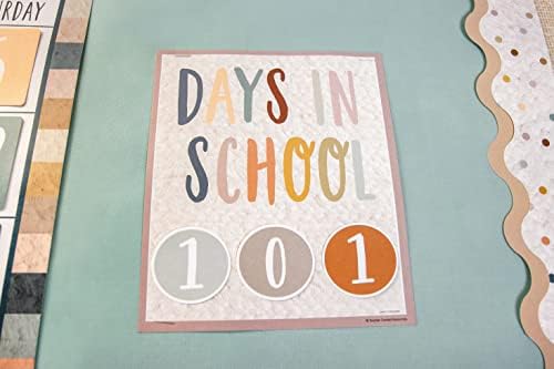 Teacher Created Resources Everyone is Welcome Calendar Classroom Bulletin Board Decor (TCR7119) (Pack of 2)