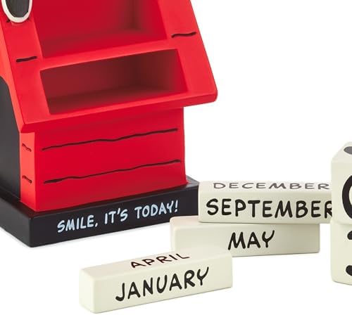 Hallmark Peanuts Snoopy Perpetual Calendar (Smile) Office Supplies