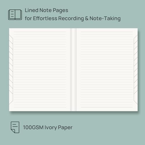POPRUN Monthly Planner 2026-2027, 6.25" x 8.5", Academic Calendar Book