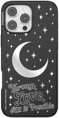PopSockets iPhone 16 Pro Max Phone Case w/MagSafe Grip- All is Possible | Magnetic, Wireless Charging, Camera & Drop Protection, Acotar, Throne, Glass, Sarah, Bookish