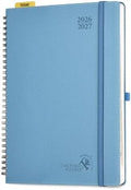 POPRUN Weekly Planner 2026-2027, 8.5" x 10.5" Academic Year Calendar Book