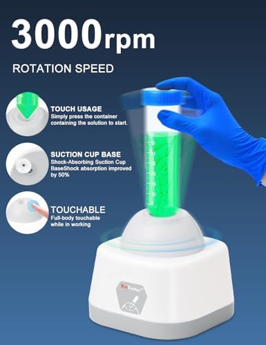 Xin Tester Lab Mini Vortex Mixer 100ml DIY Model Paint Shaker 3000RPM