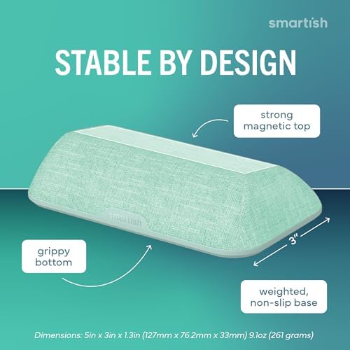 Smartish Magnetic Cord Holder, Bigger Cable Wrangler, Office Desk Organizer