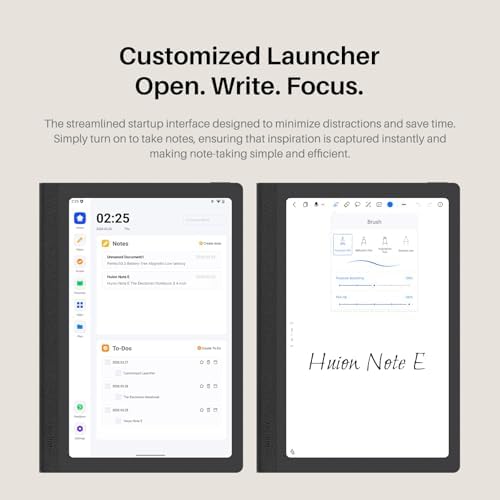 HUION Note E 8.4" Digital Notebook with Battery-Free Magnetic Pen