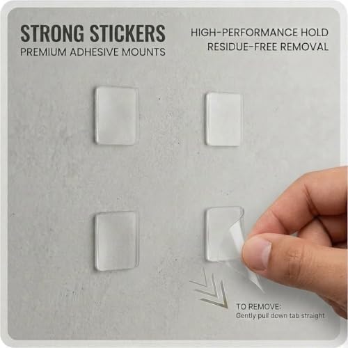 Striped Square Felt Bulletin Board Tiles, 6 Pack