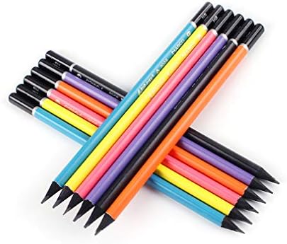 black wood triangle pencil, drawing pencil Hb, continuous lead
