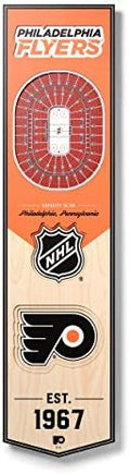 YouTheFan NHL Philadelphia Flyers 3D 8 x 32 Stadium Banner