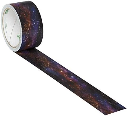 Duck Brand Printed Duct Tape Single Roll, Galaxy (283039) (Pack of 2)