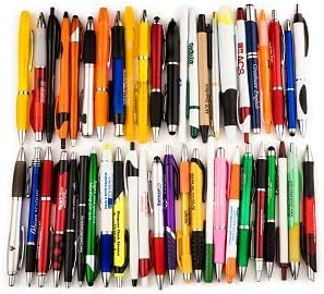 Wholesale Lot Misprint Plastic Pens (100 pack)